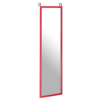 Orsina Over Door Mirror – Full Length Pink Plastic Frame Mirror