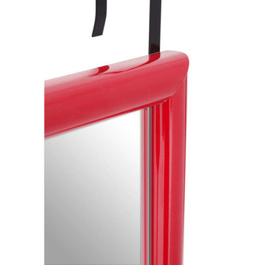 Orsina Over Door Mirror – Full Length Pink Plastic Frame Mirror