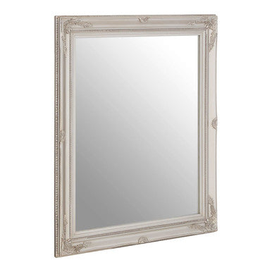 Orsina Brussels Silver Wall Mirror – Regency Floral Decorative Mirror
