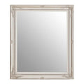 Orsina Brussels Silver Wall Mirror – Regency Floral Decorative Mirror