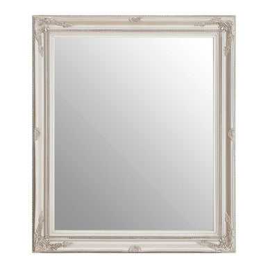 Orsina Brussels Silver Wall Mirror – Regency Floral Decorative Mirror