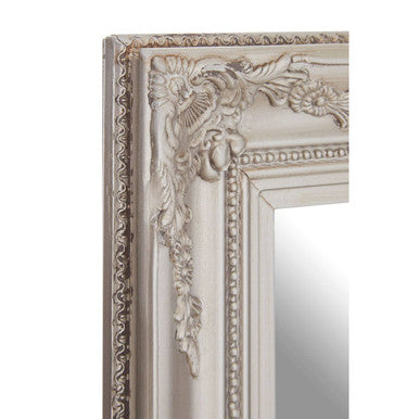 Orsina Brussels Silver Wall Mirror – Regency Floral Decorative Mirror