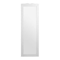 Orsina Java Wall Mirror – Minimalist White Frame Reflective Glass
