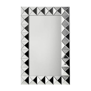 Orsina Lidia 3D Effect Rectangular Wall Mirror | Bevelled Glass Decor