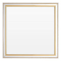Orsina Mazzone Square Wall Mirror – Gold and Silver Layered Frame