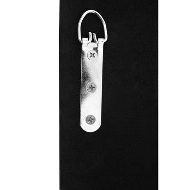 Orsina Milania Bevelled Wall Mirror | Black and White Modern Design