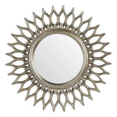 Orsina Styro Wall Mirror – Champagne Gold Bevelled Polyresin Frame