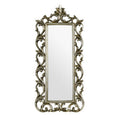 Orsina Adelere Champagne Wall Mirror – Carved Polyresin Rectangular Frame
