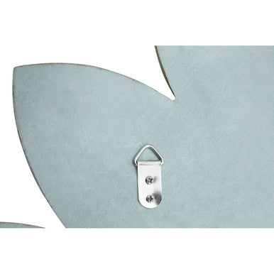 Orsina Lyra Wall Mirror – Large Sculptural Silver Polyurethane Frame