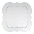 Orsina Katelyn Silver Rounded Wall Mirror – Large Decorative Glass
