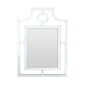 Orsina Nicolette Silver Wall Mirror – Contemporary Cut Out Design