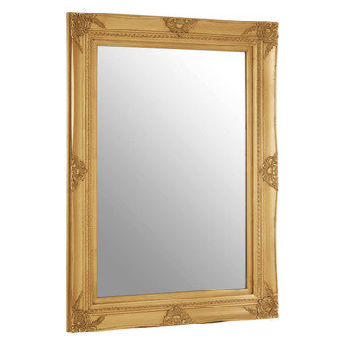 Orsina Brussels Baroque Gold Wall Mirror – Ornate Rectangular Frame