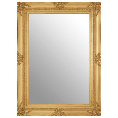 Orsina Brussels Baroque Gold Wall Mirror – Ornate Rectangular Frame