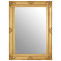 Orsina Brussels Baroque Gold Wall Mirror – Ornate Rectangular Frame