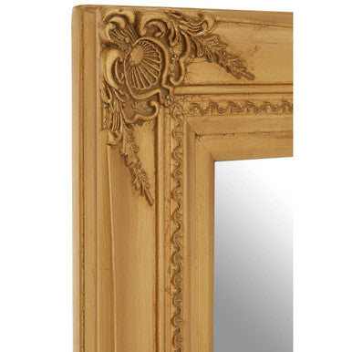 Orsina Brussels Baroque Gold Wall Mirror – Ornate Rectangular Frame