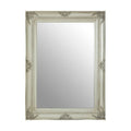 Orsina Brussels Baroque Silver Wall Mirror – Ornate Rectangular Frame