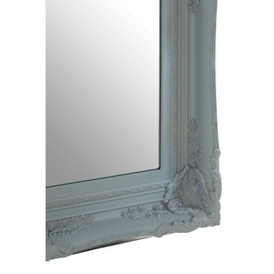 Orsina Brussels Baroque Antique Grey Rectangular Wall Mirror