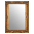 Orsina Brussels Baroque Antique Gold Rectangular Wall Mirror