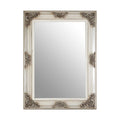 Orsina Brussels Baroque Silver Wall Mirror – Ornate Rectangular Frame