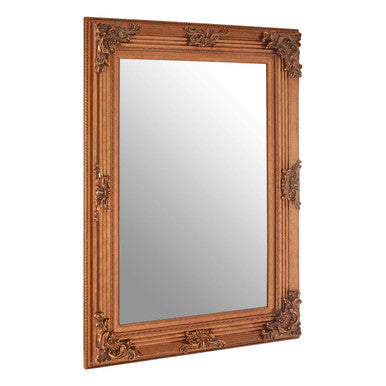 Orsina Brussels Baroque Gold Wall Mirror – Ornate Rectangular Mirror
