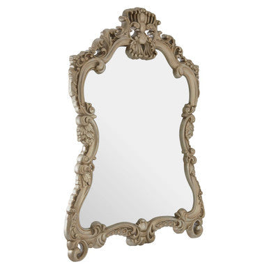 Orsina Selma Wall Mirror – Ornate Gold Decorative Mirror with Floral Frame