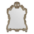 Orsina Selma Wall Mirror – Ornate Gold Decorative Mirror with Floral Frame