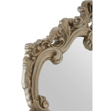 Orsina Selma Wall Mirror – Ornate Gold Decorative Mirror with Floral Frame