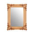 Orsina Georgia Gold Wall Mirror – Ornate Floral Frame Decorative Mirror