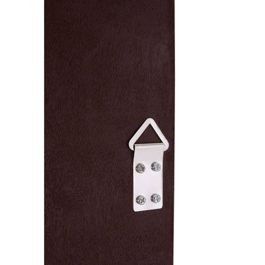 Orsina Gladys Fossil Grey Wall Mirror – Wooden Quatrefoil Design