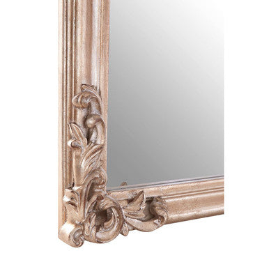 Orsina Gilda Silver Wall Mirror – Neoclassical Ornate Statement Piece