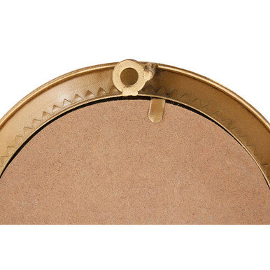 Orsina Marcia Gold Wall Mirror – Sculptural Round Decorative Mirror