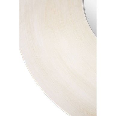 Orsina Champion Round Wall Mirror – Brushed Champagne Finish, 80cm