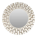 Orsina Tia Champagne Chain Wall Mirror – Sculptural 3-Tier Design