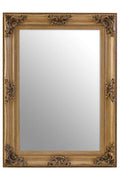 Orsina Antoinette Antique Bronze Wall Mirror – Carved Decorative Frame