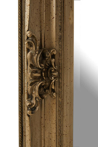 Orsina Antoinette Antique Bronze Wall Mirror – Carved Decorative Frame