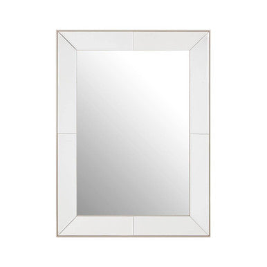 Orsina Mack Wall Mirror – Rectangular Bevelled Glass Minimalist Decor