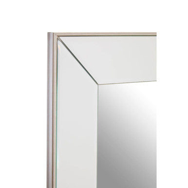 Orsina Mack Wall Mirror – Rectangular Bevelled Glass Minimalist Decor