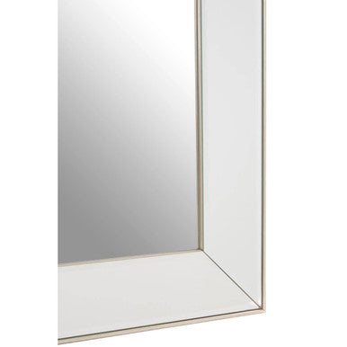 Orsina Mack Wall Mirror – Rectangular Bevelled Glass Minimalist Decor