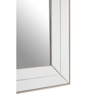 Orsina Susan Rectangular Wall Mirror – Beveled Glass Minimalist Decor