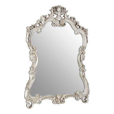 Orsina Giordano Champagne Wall Mirror – Ornate Acanthus Scroll Frame