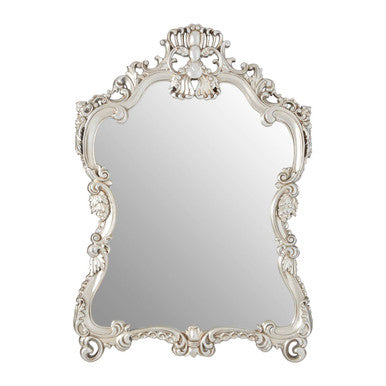 Orsina Giordano Champagne Wall Mirror – Ornate Acanthus Scroll Frame