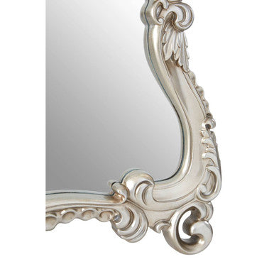 Orsina Giordano Champagne Wall Mirror – Ornate Acanthus Scroll Frame