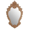 Orsina Broschi Rococo Wall Mirror – Antique Brown Ornate Design