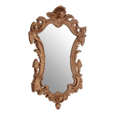 Orsina Hasse Neo-Classical Gold Wall Mirror – Ornate Sculpted Frame