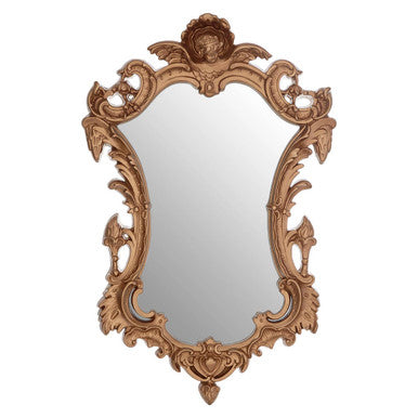 Orsina Hasse Neo-Classical Gold Wall Mirror – Ornate Sculpted Frame