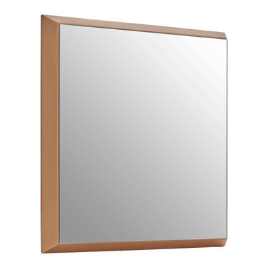 Orsina Alchemist Small Square Wall Mirror – Gold Finish Bevelled Glass