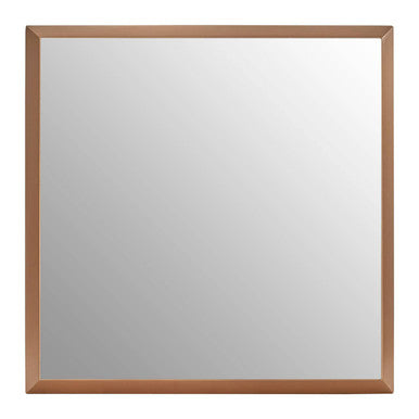Orsina Alchemist Small Square Wall Mirror – Gold Finish Bevelled Glass