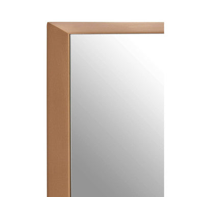 Orsina Alchemist Small Square Wall Mirror – Gold Finish Bevelled Glass