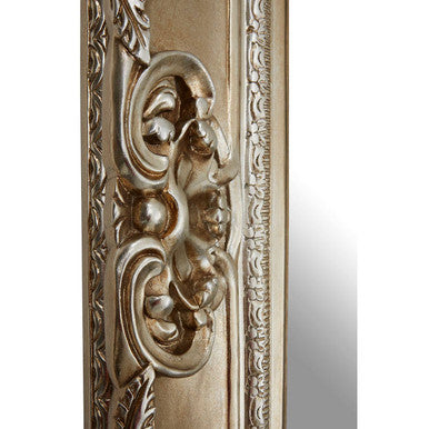Orsina Adelere Ornate Foliage Wall Mirror – Champagne Gold Rectangular