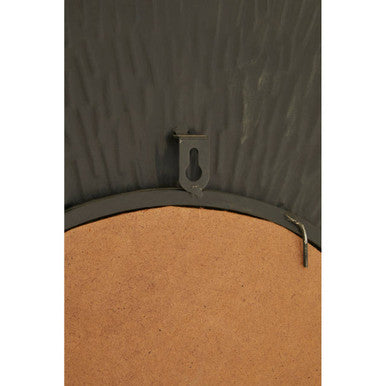 Orsina Faiza Gold Large Textured Wall Mirror | Metal Statement Piece